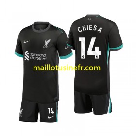 Maillot de Foot Liverpool Chiesa 14 Extérieur 2024-25 - Enfant